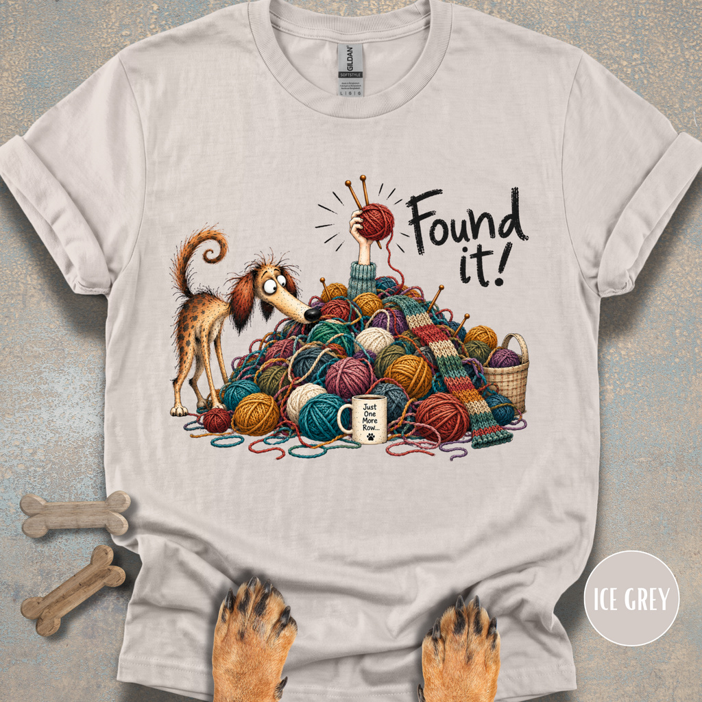 Found It Yarn Pile T-shirt