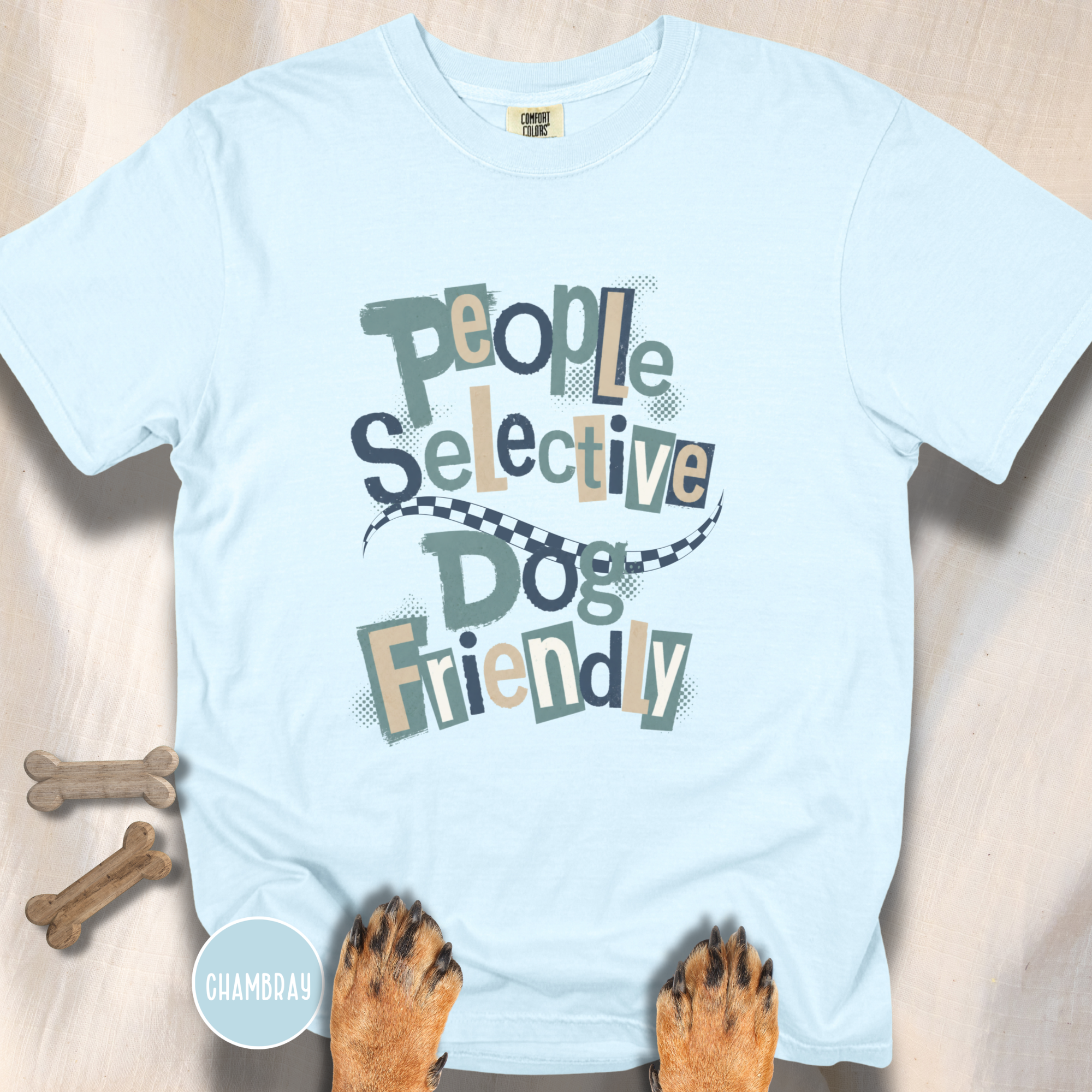 People Selective Dog Friendly T-shirt Green