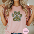 Paws in the Marsh Dog Paw T-Shirt