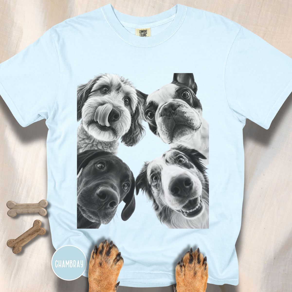 Four Dog Point of View T-shirt