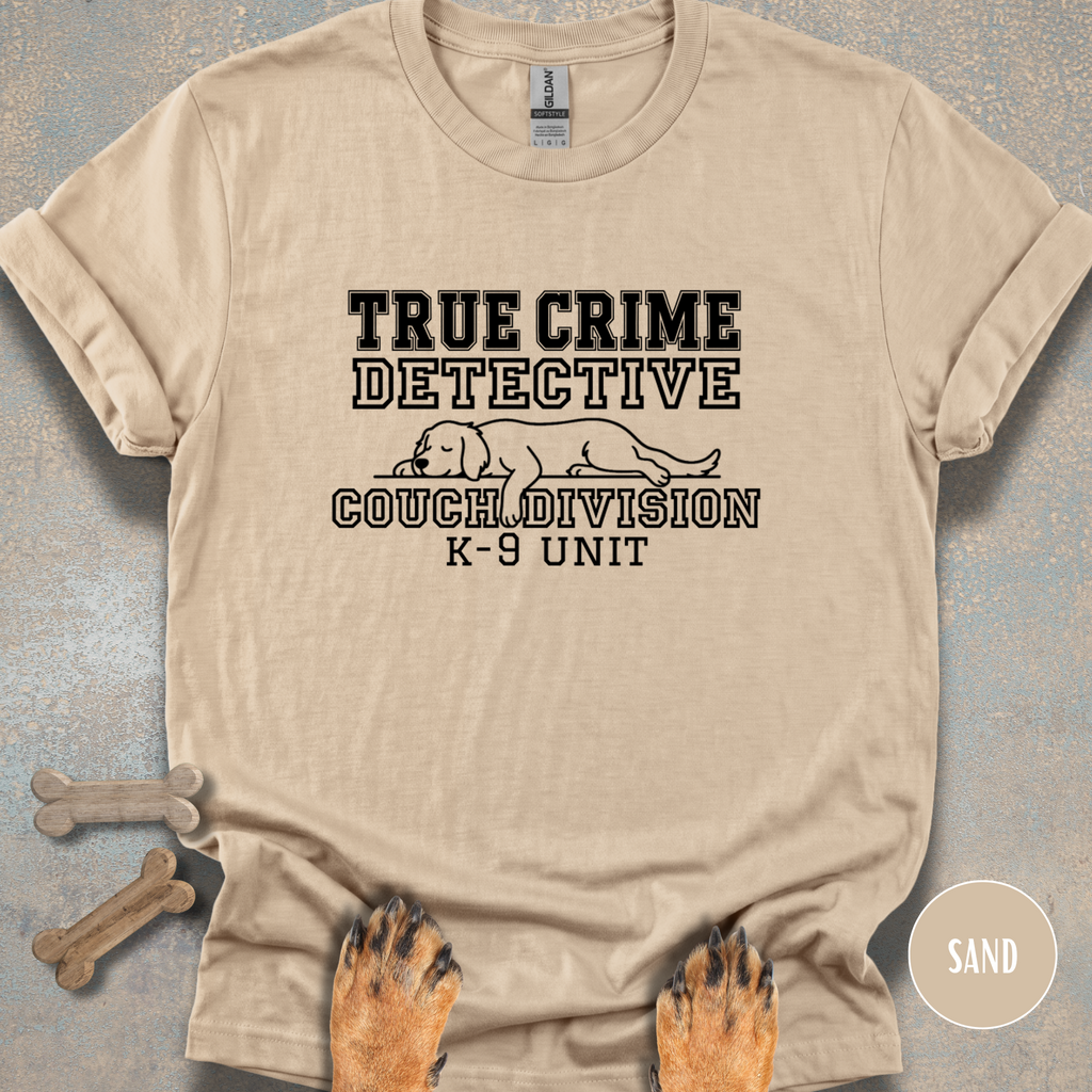 True Crime Detective K-9 Unit T-shirt