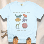 Rescue is My Favorite Breed  T-shirt