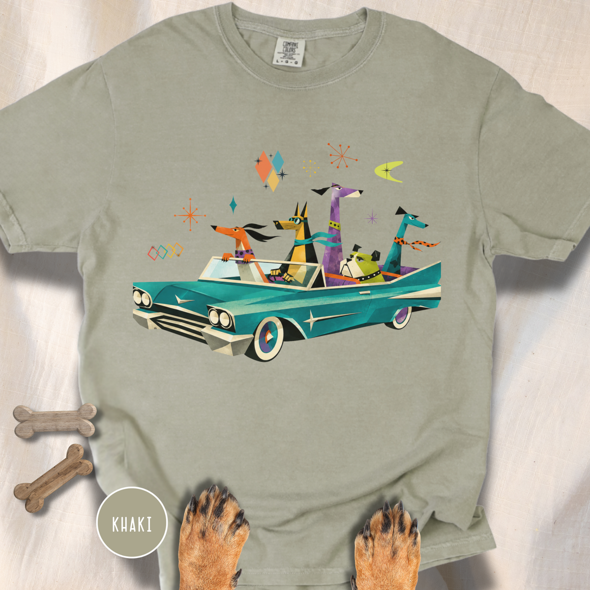 Atomic Dogs Hit the Streets T-shirt