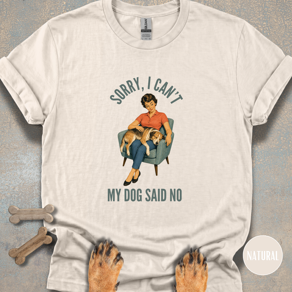 Sorry I Can't, Dog T-shirt