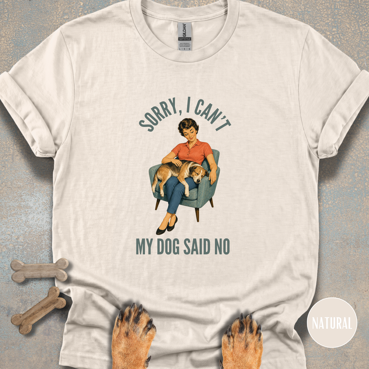 Sorry I Can't, Dog T-shirt