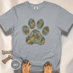 Paws in the Marsh Dog Paw T-Shirt