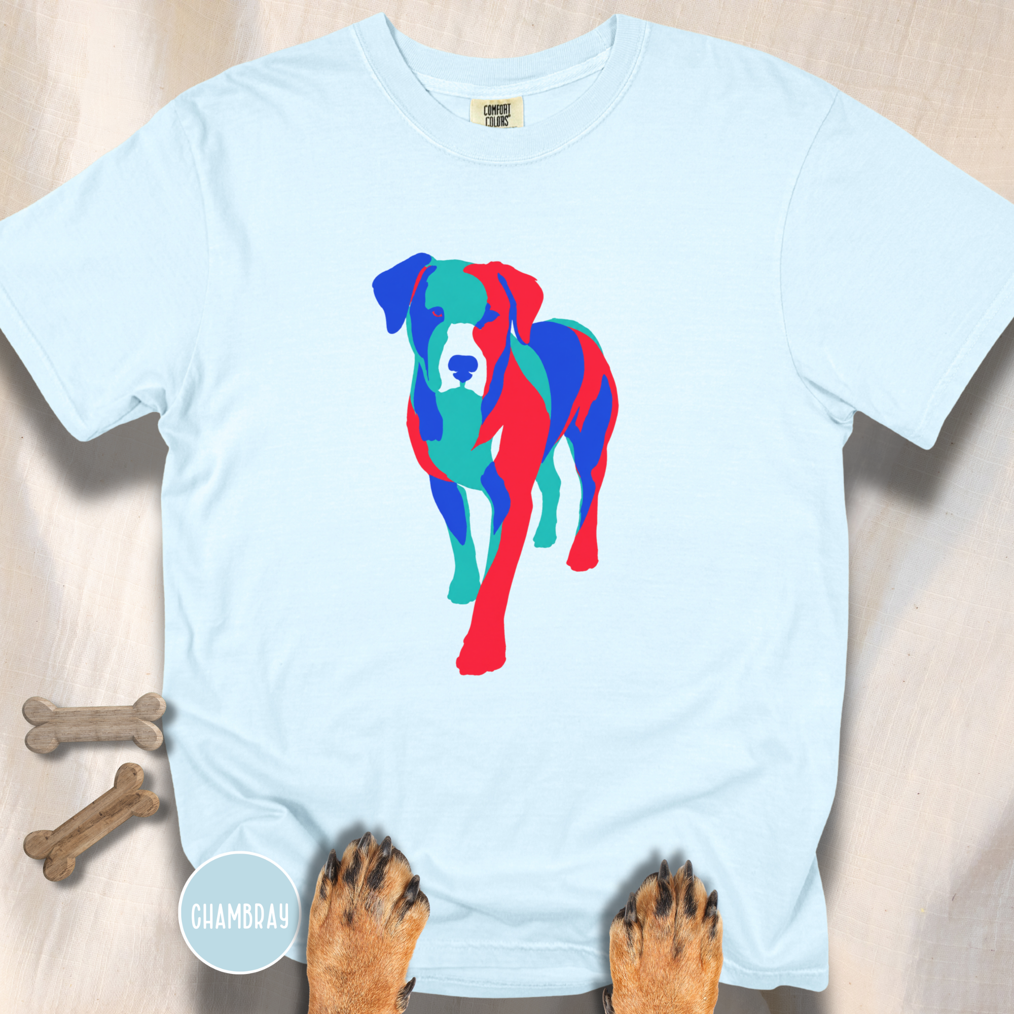 Pop Art Dog T-shirt