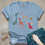 Retro Cosmic Dog T-Shirt