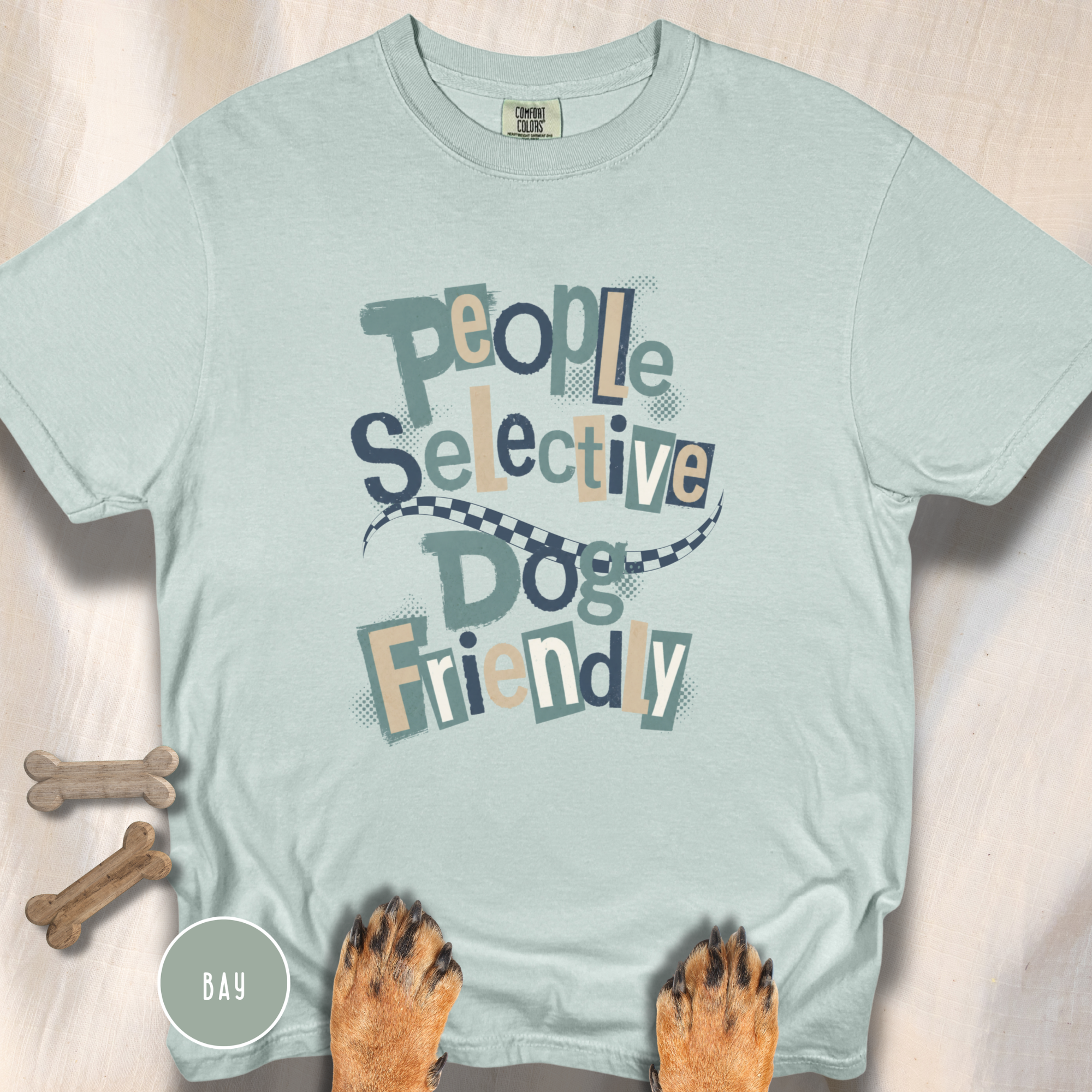 People Selective Dog Friendly T-shirt Green