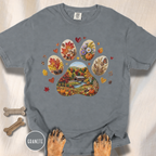 Fall in New England Dog Paw T-shirt