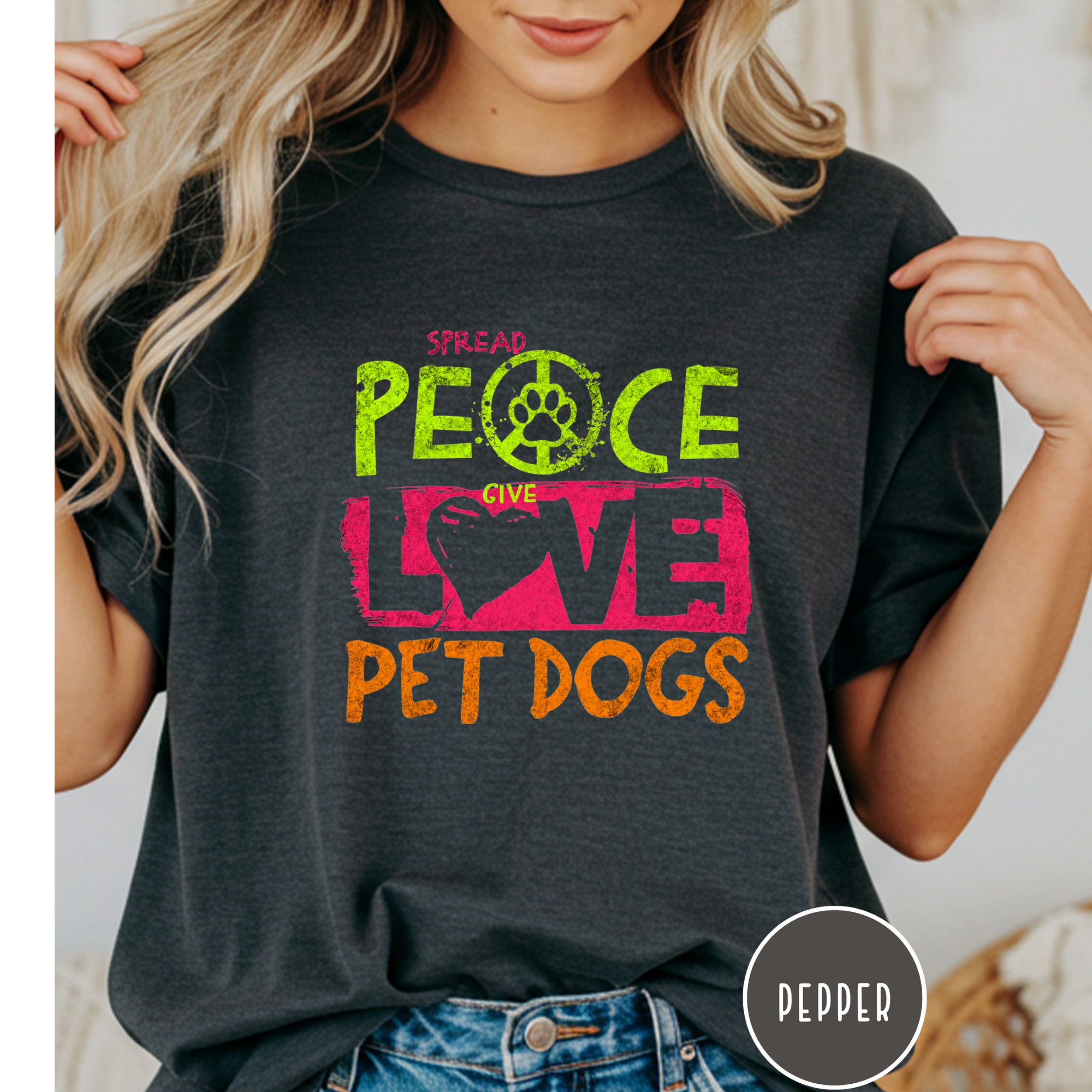 Spread Peace, Give Love T-shirt