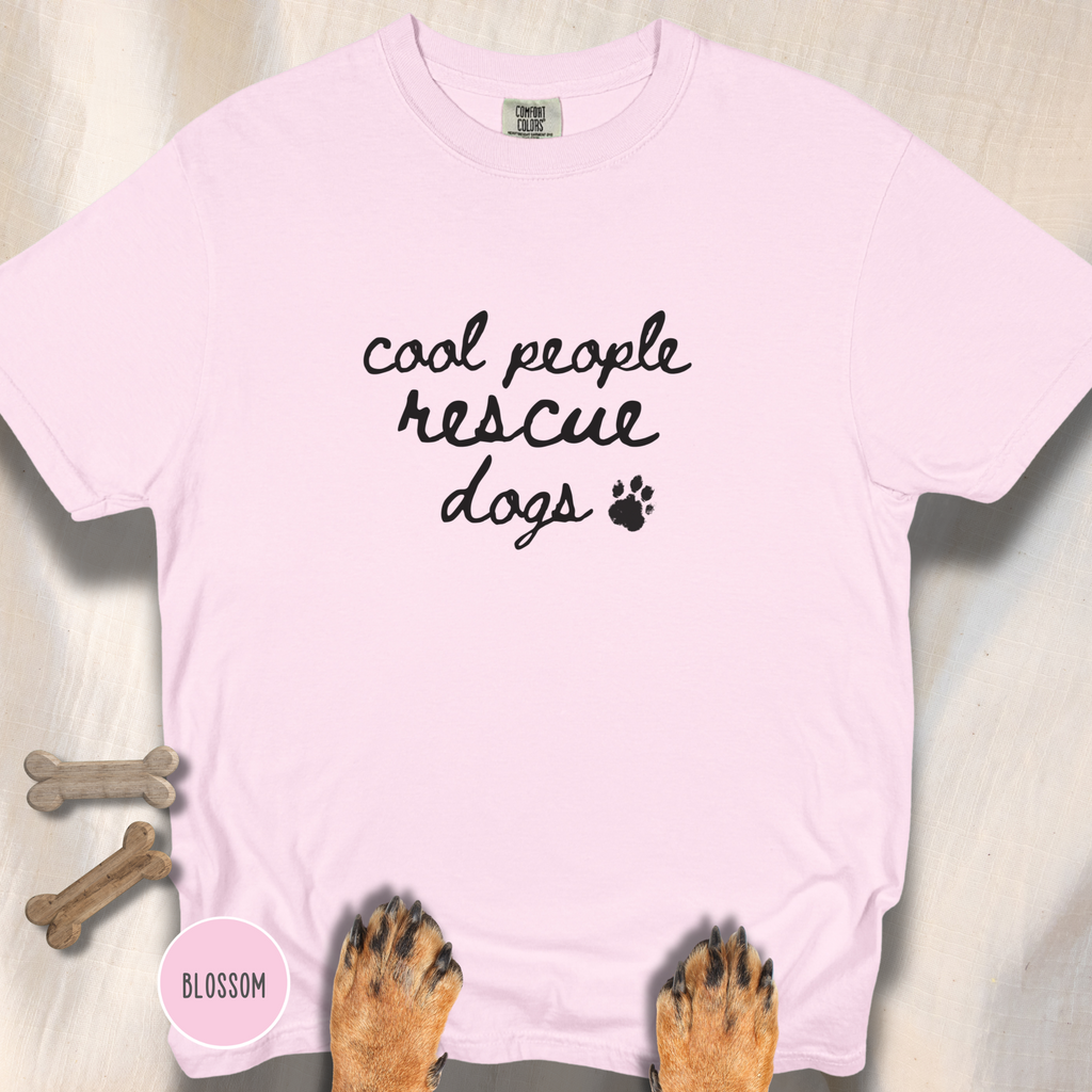 Cool People Rescue Dogs T-shirt