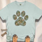 Paws in the Marsh Dog Paw T-Shirt