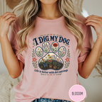 I Dig My Dog Paw Print T-shirt
