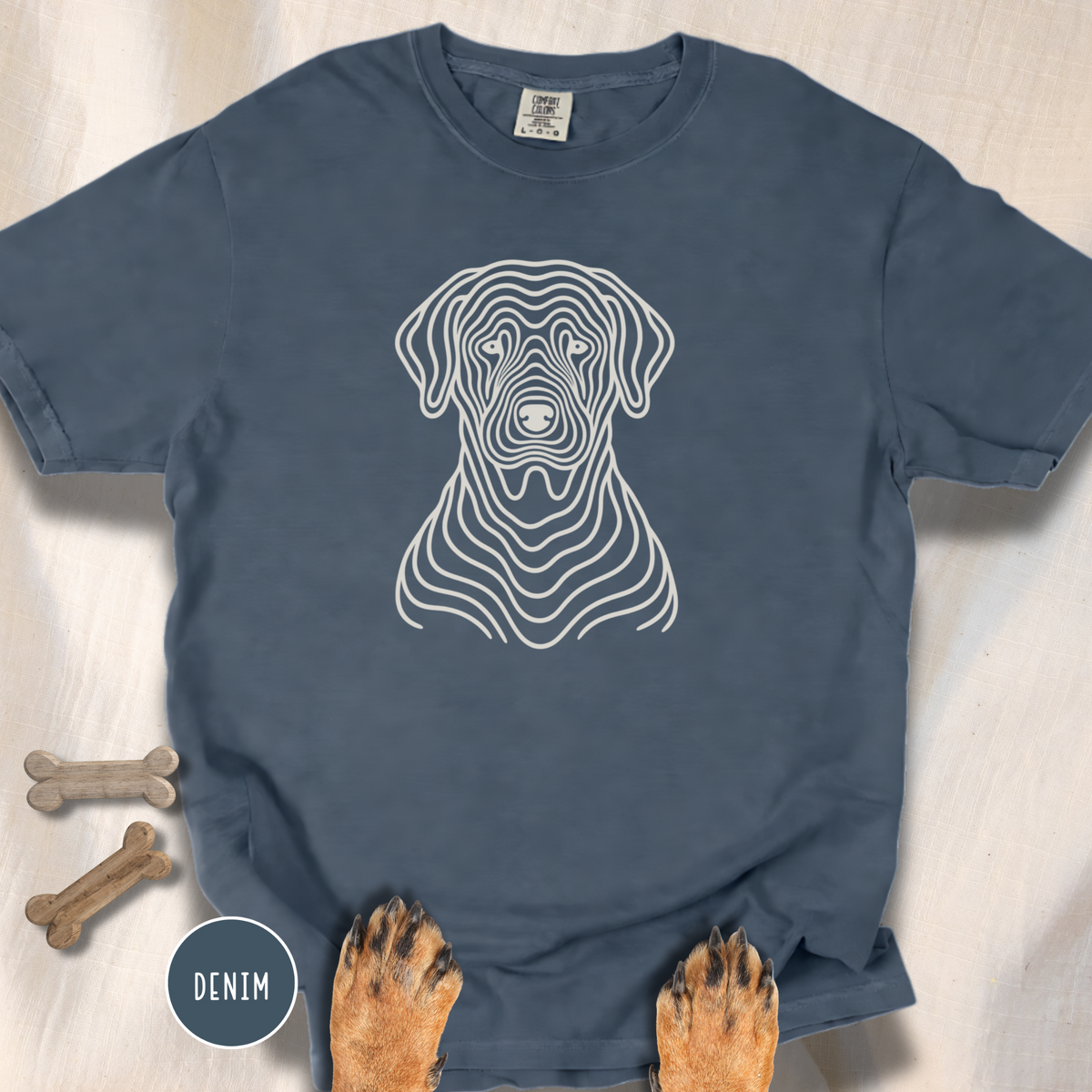 'Sup Pup Optical Art T-shirt