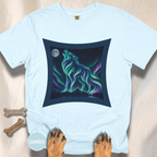Aurora Borealis Wolf  T-Shirt