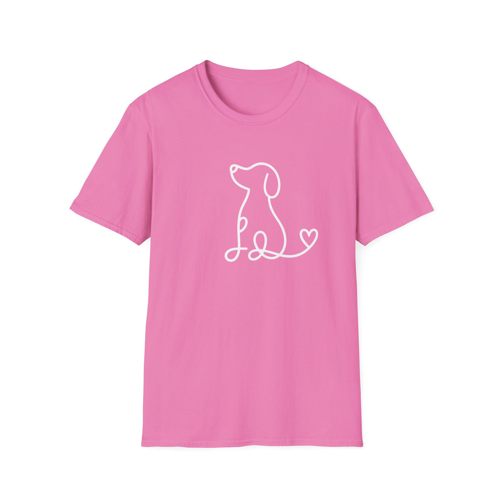 Doodle Dog-white- T-shirt