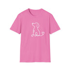 Doodle Dog-white- T-shirt