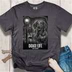 Doxie Life film noir movie poster T-shirt