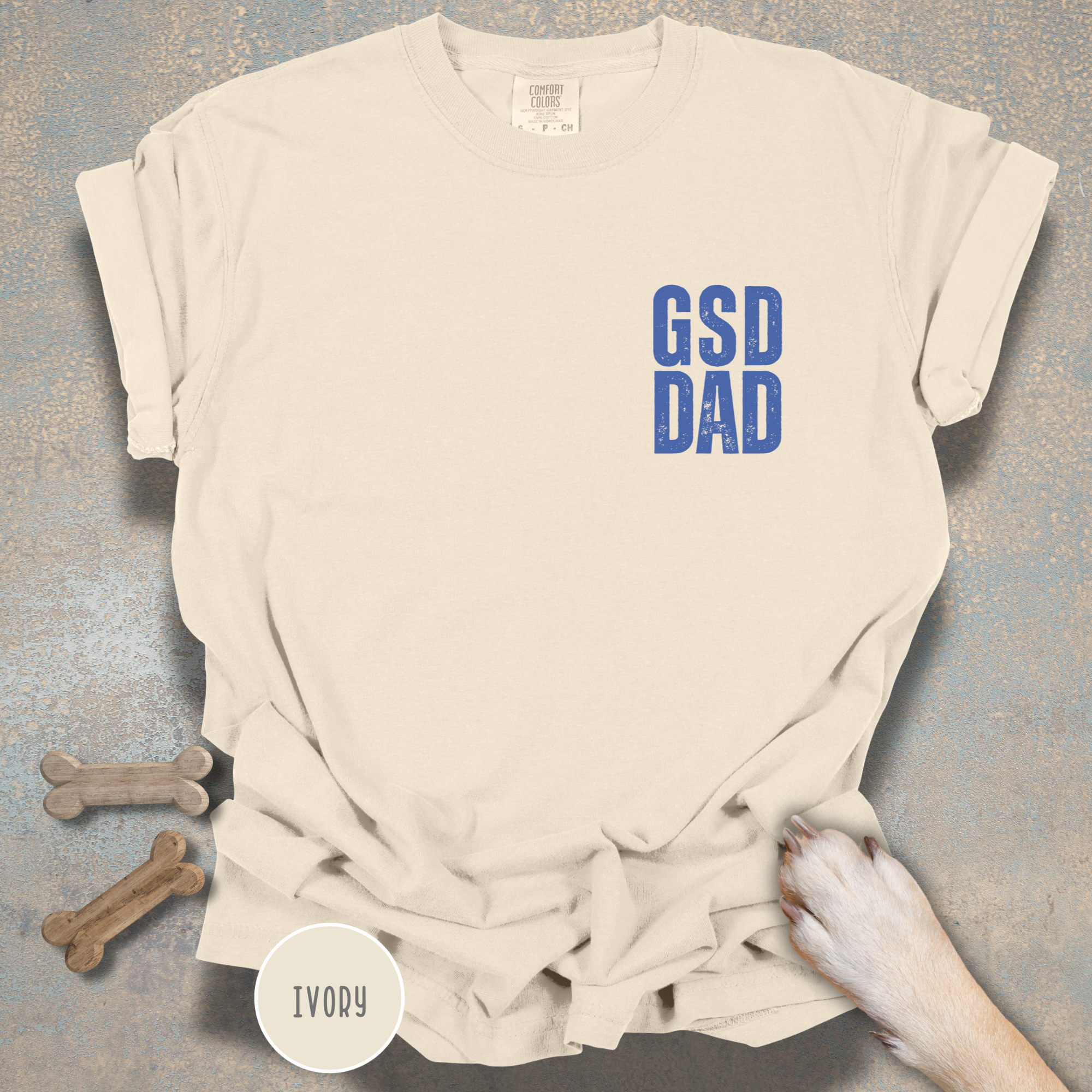 German Shepherd Dad Club T-Shirt for Proud GSD Owners