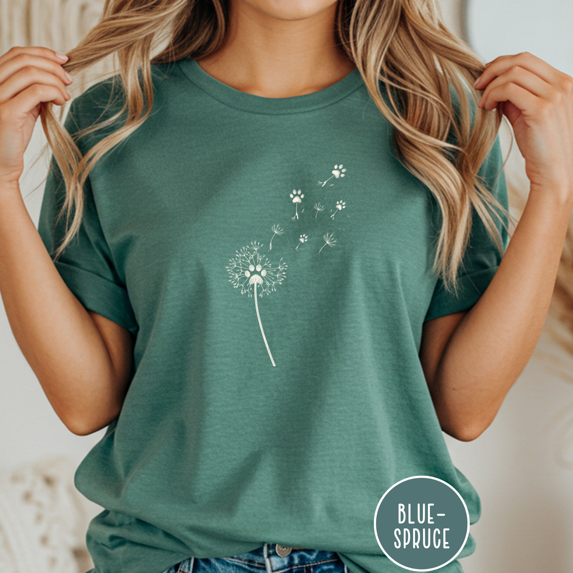 Dandelion Paw T-shirt