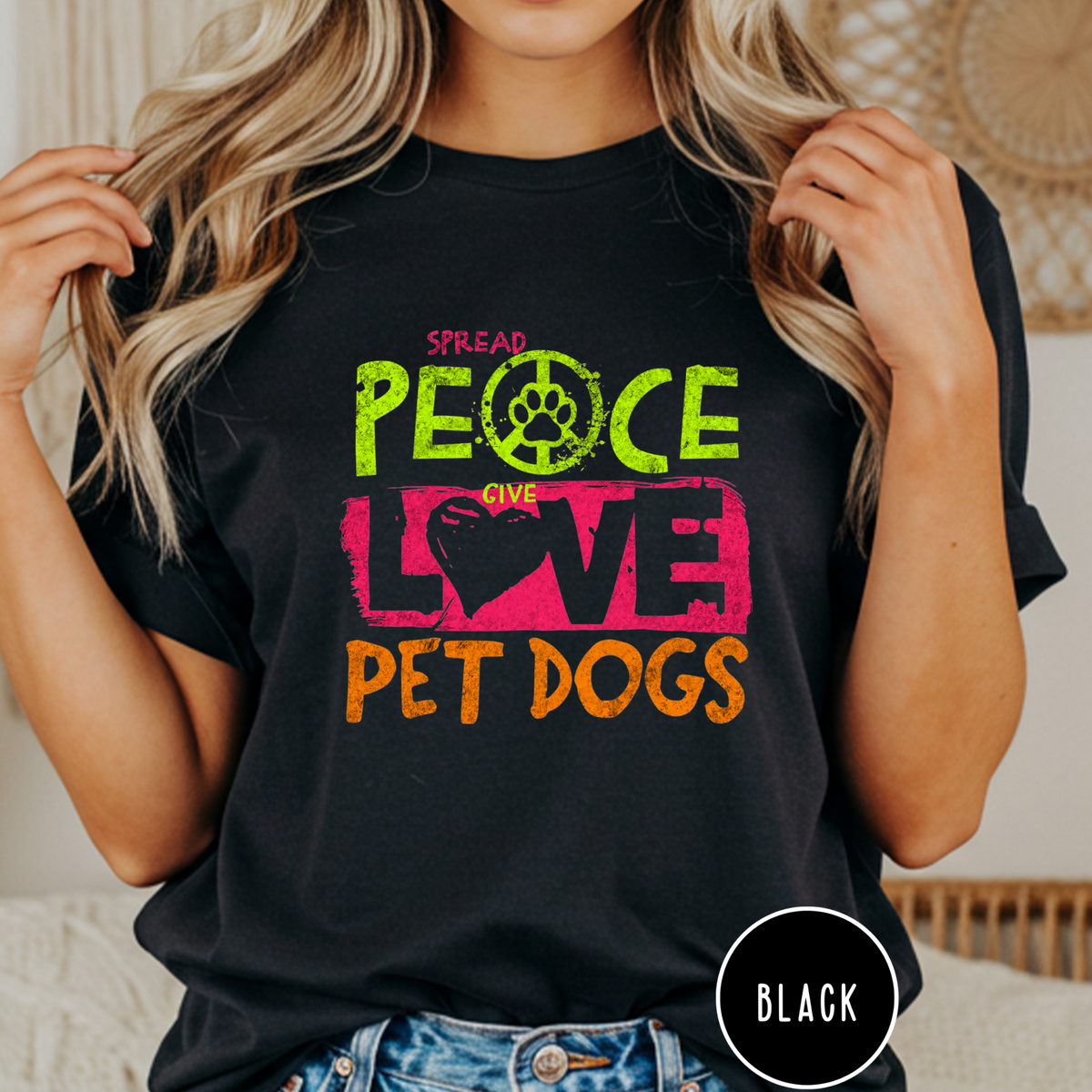 Spread Peace, Give Love T-shirt