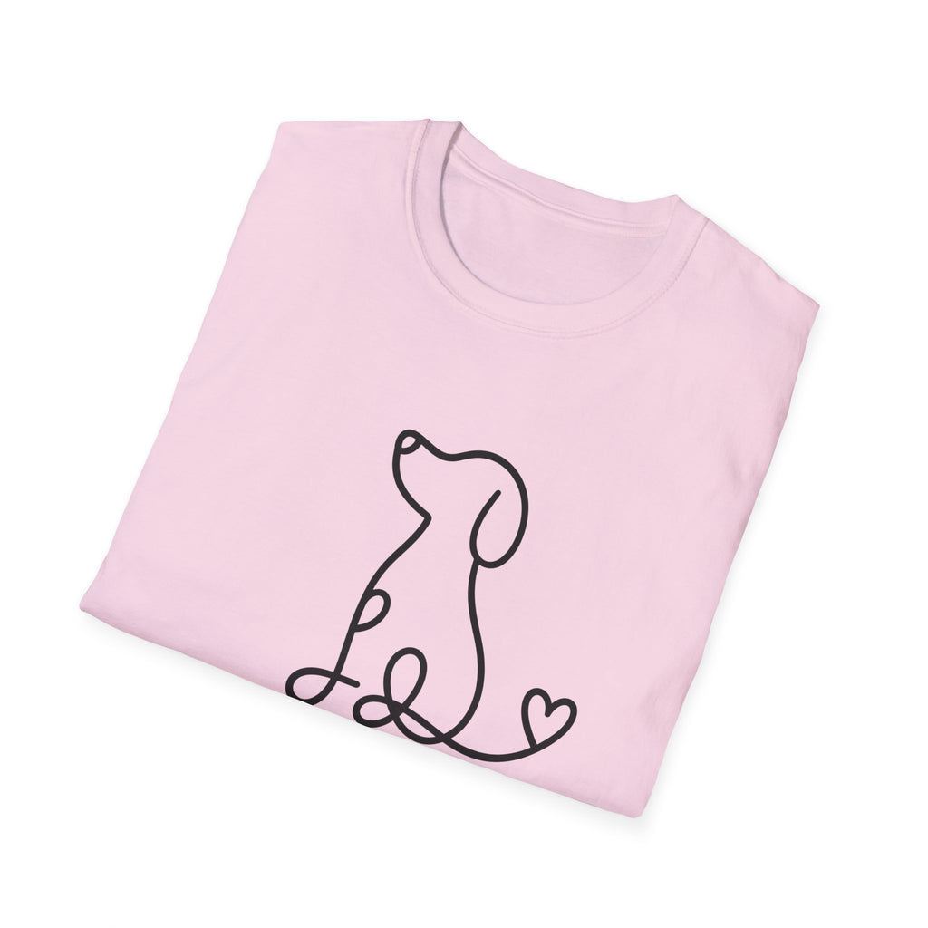 Doodle Dog-black- T-shirt