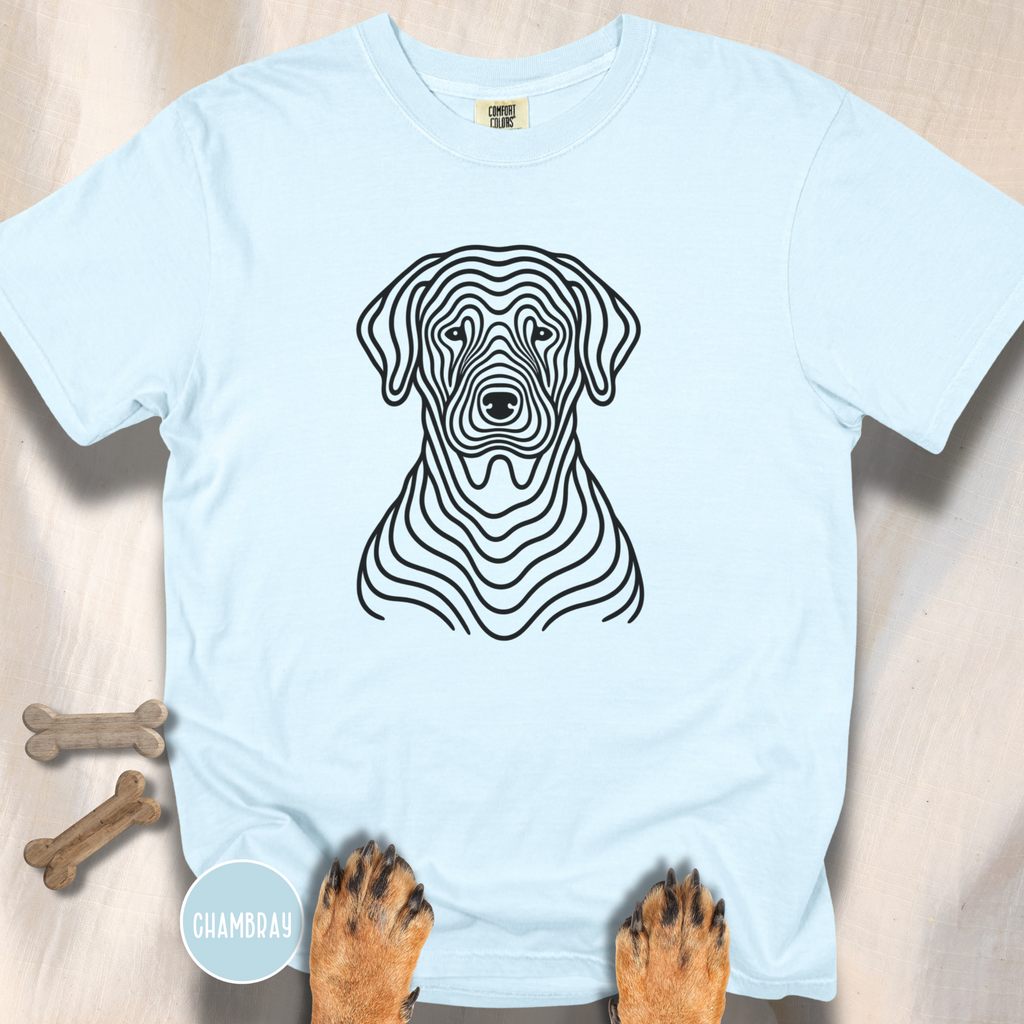 'Sup Pup Optical Art T-shirt