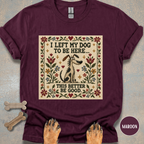 This Better Be Good Needlepoint T-shirt