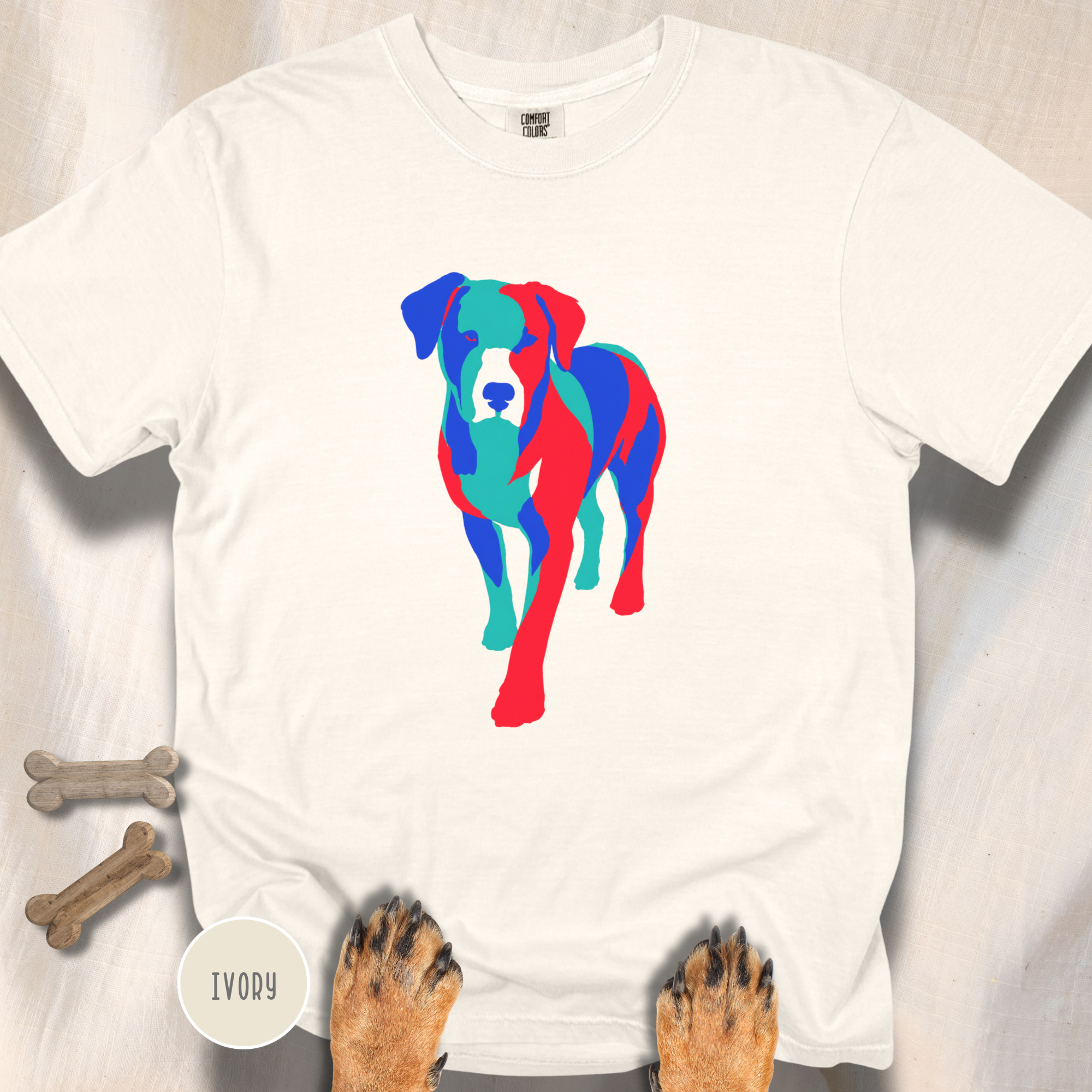 Pop Art Dog T-shirt