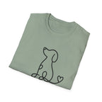 Doodle Dog-black- T-shirt