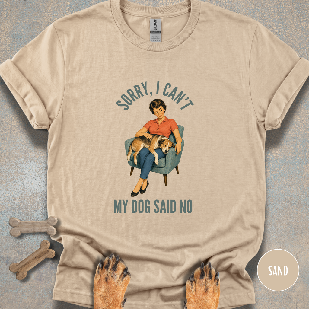 Sorry I Can't, Dog T-shirt