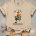 Sorry I Can't, Dog T-shirt