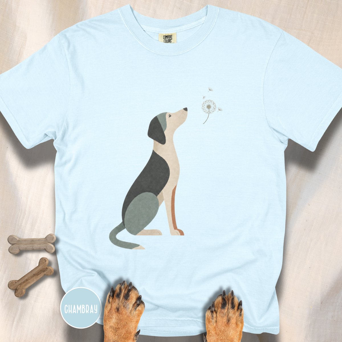 A Dog and a Dandelion T-shirt