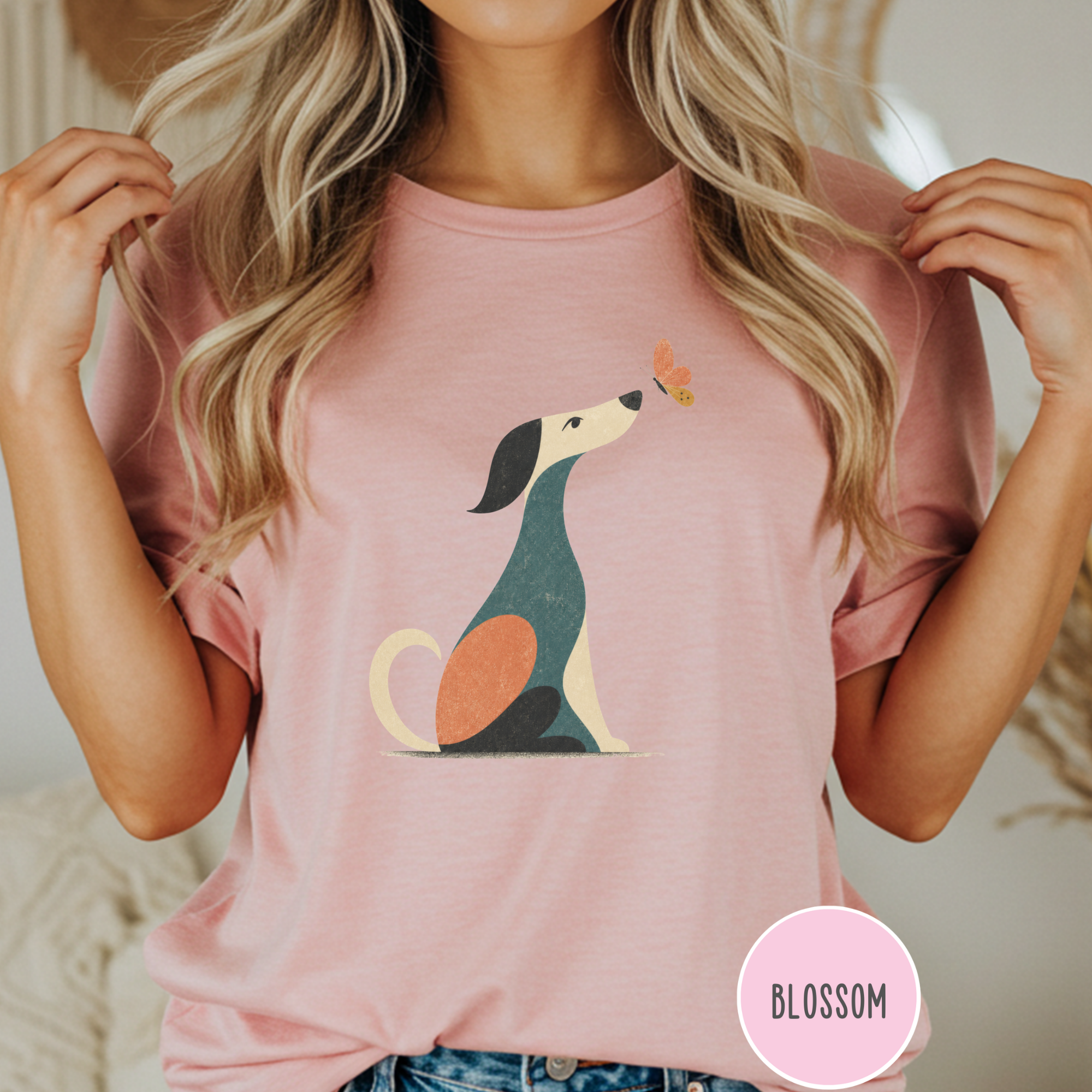 A Dog and a Butterfly T-shirt