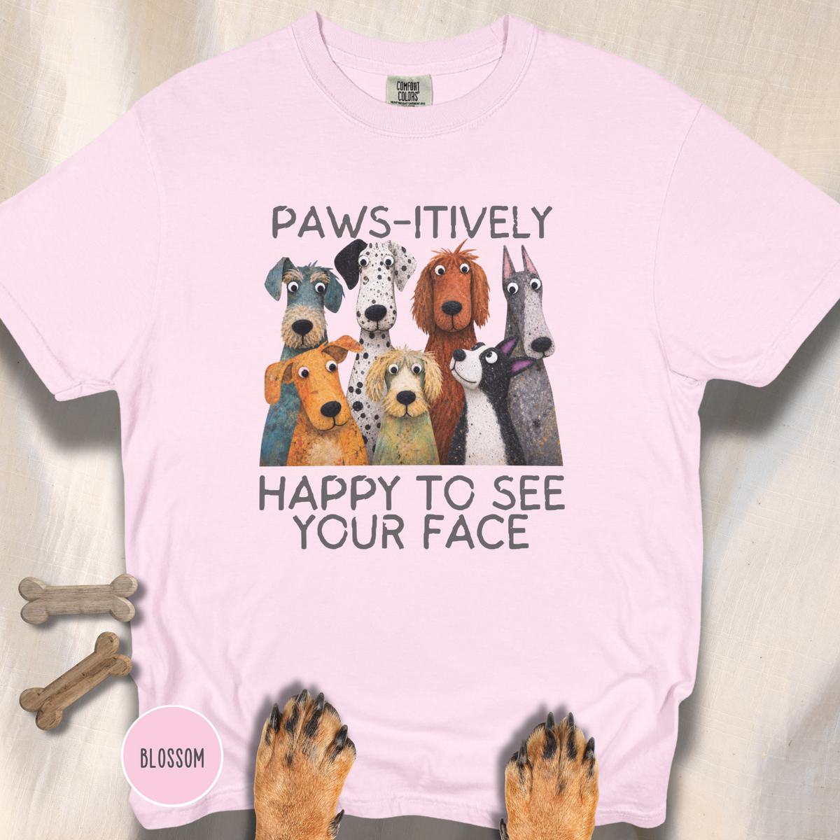 Paws-itively Happy T-shirt