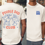 Poodle Dad Club T-Shirt for Proud Poodle Owners