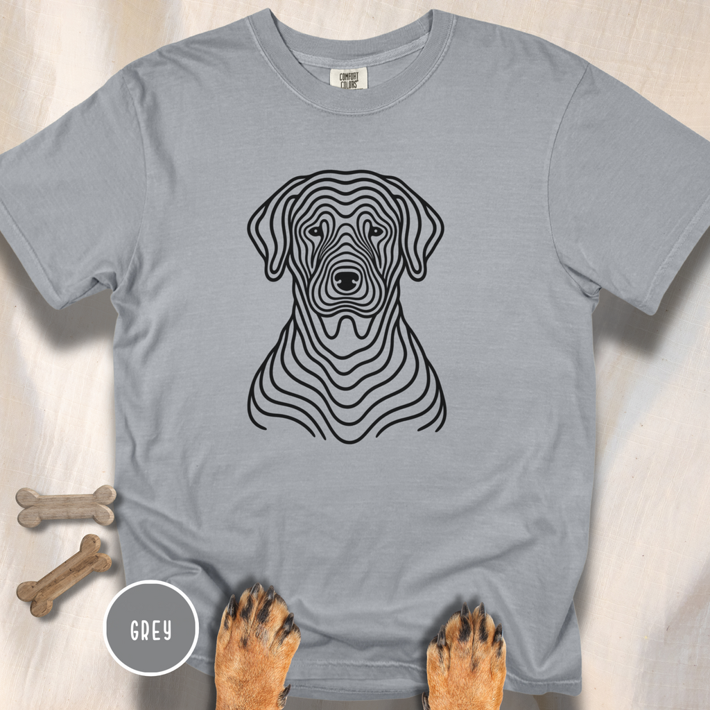 'Sup Pup Optical Art T-shirt