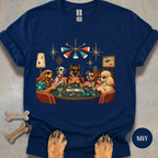 Dogs Playing Poker T-shirt