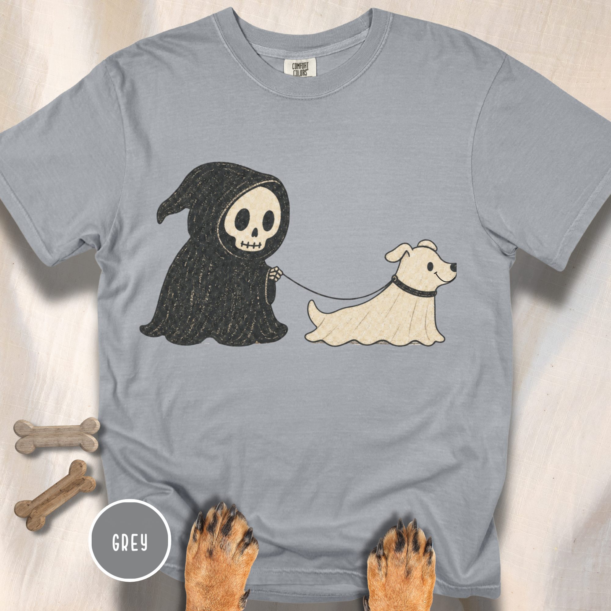 Reaper Walks the Dog T-shirt