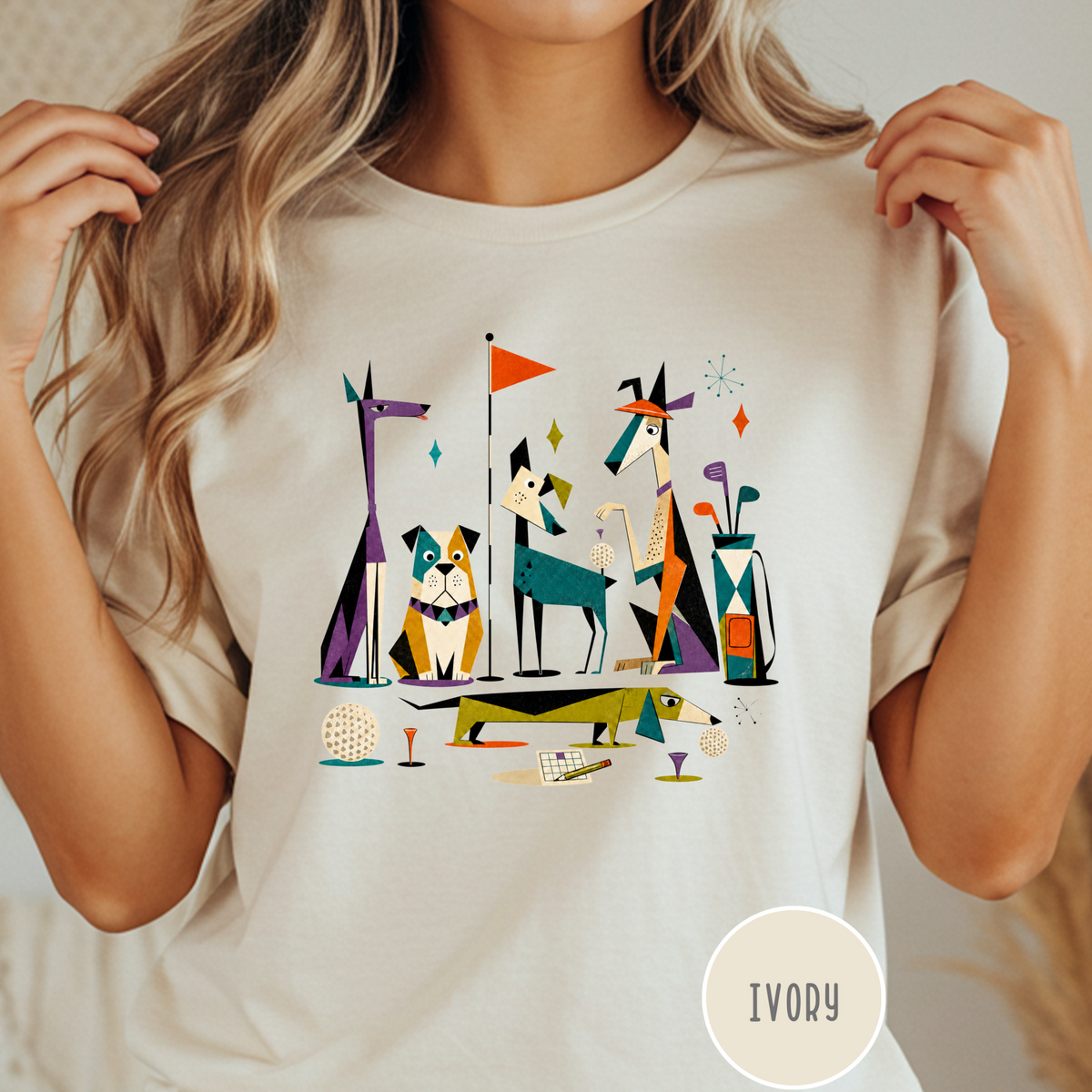 Atomic Dogs Hit the Greens T-shirt