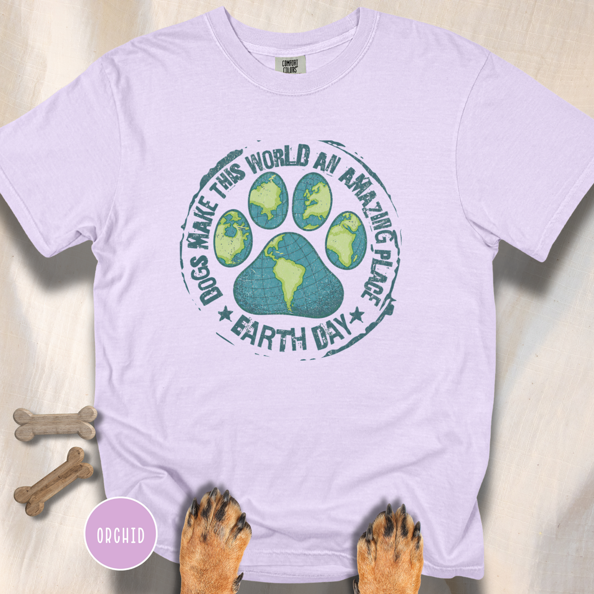 Dogs Make the World Amazing T-shirt