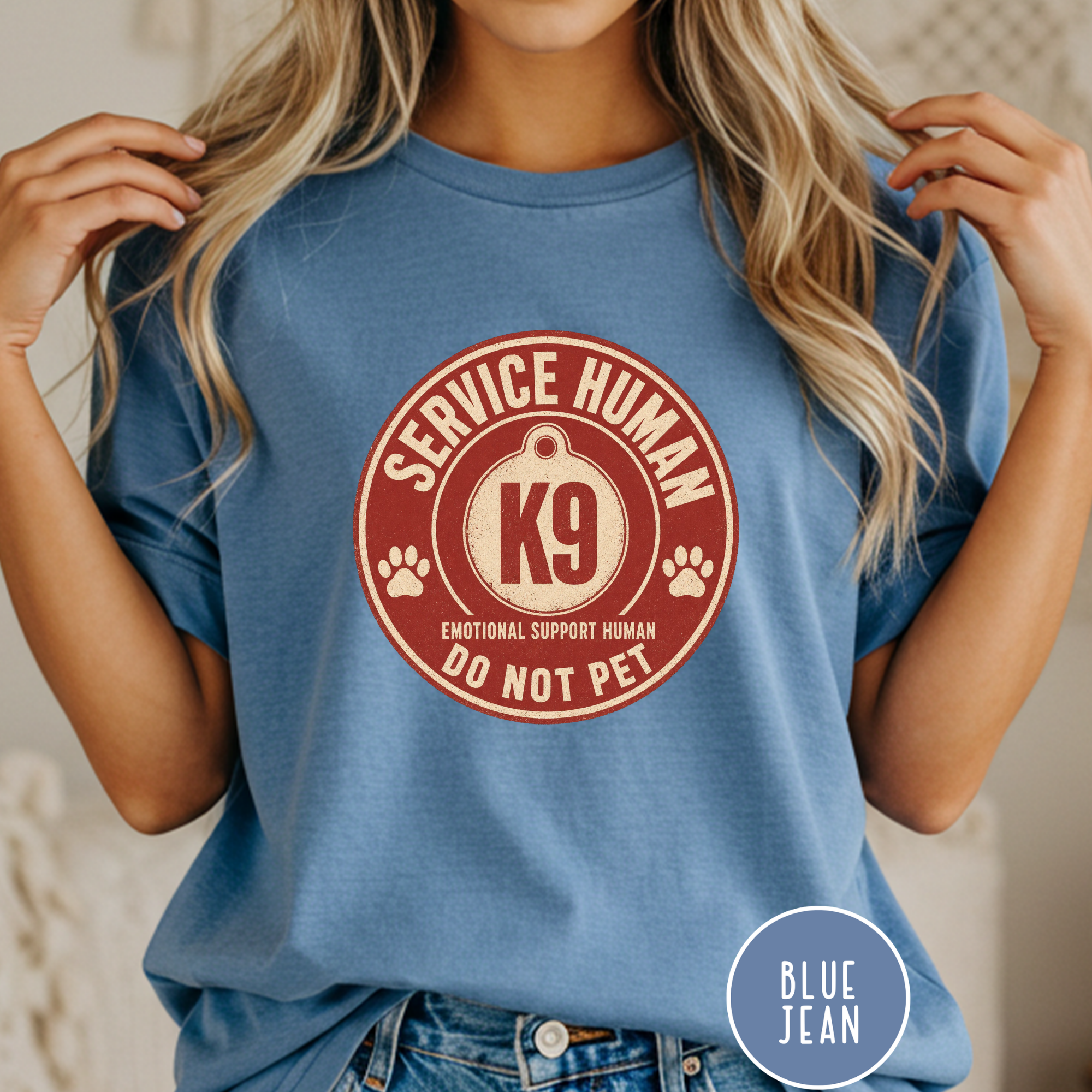 Service Human Do Not Pet  T-shirt