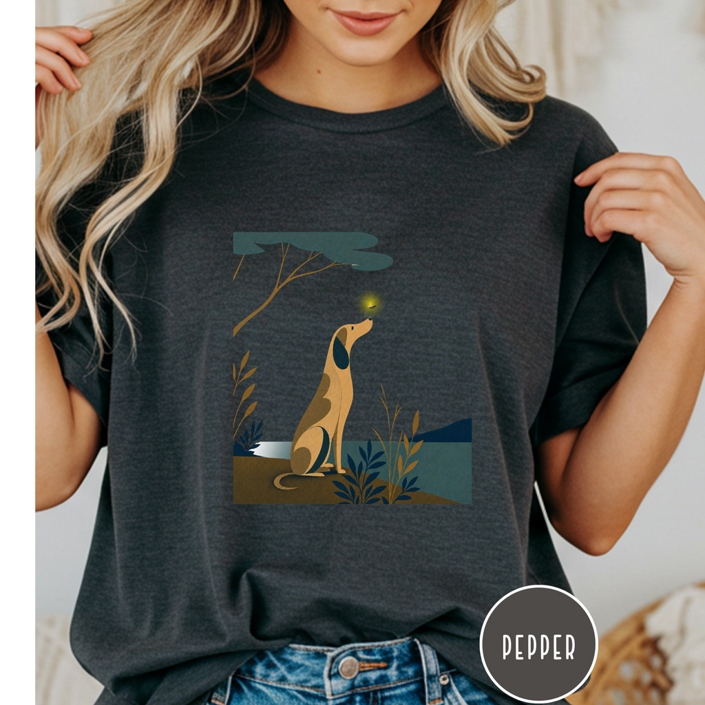 A Dog and a Firefly T-shirt