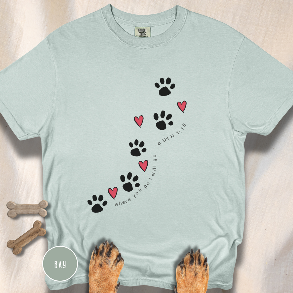 Paws and Hearts Trail T-shirt
