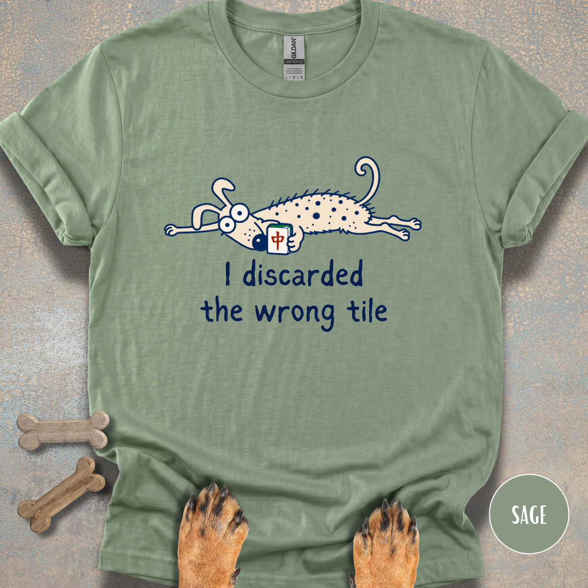 Mah Jong Tragedy T-shirt