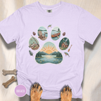 Lake Life Dog Paw T-Shirt