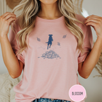 Leaf Pile Dog  T-Shirt