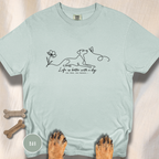 Life is Better with a Dog or Two or Three in Spring T-shirt