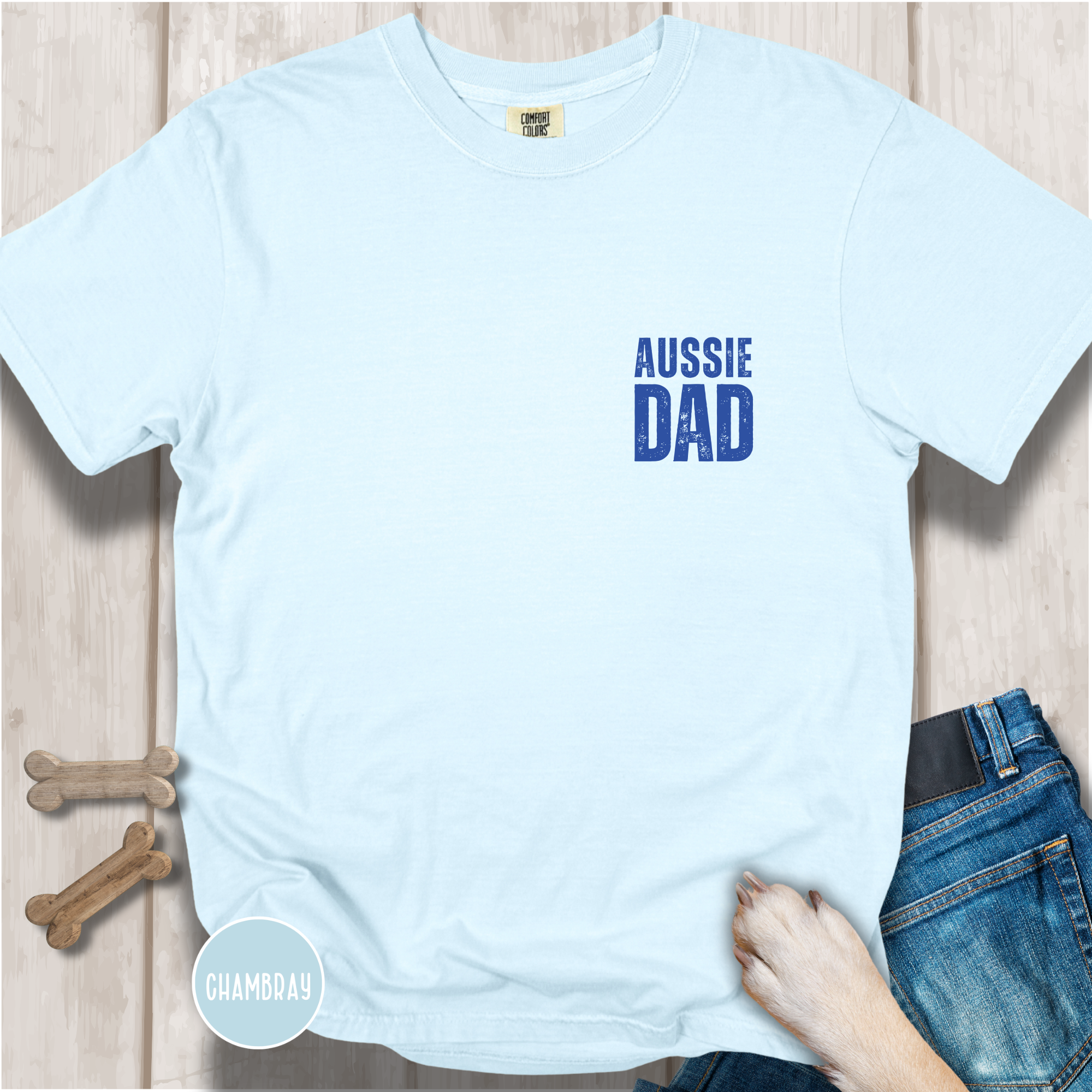 Australian Shepherd Dad Club T-Shirt